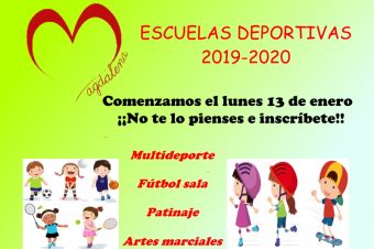 Escuelas deportivas 2019-2020