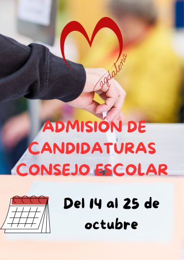 Abierto el plazo de admisión de candidaturas al Consejo Escolar