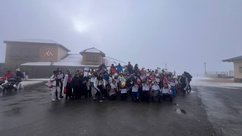 Día blanco en Sierra Nevada