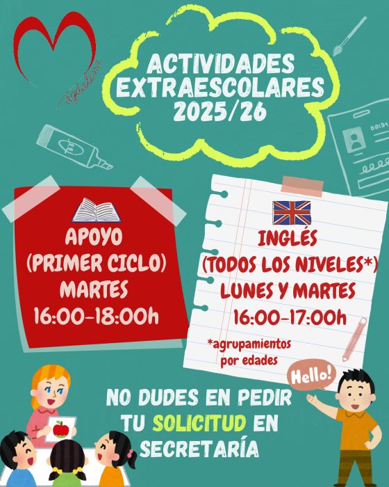 ACTIVIDADES EXTRAESCOLARES 2025/2026