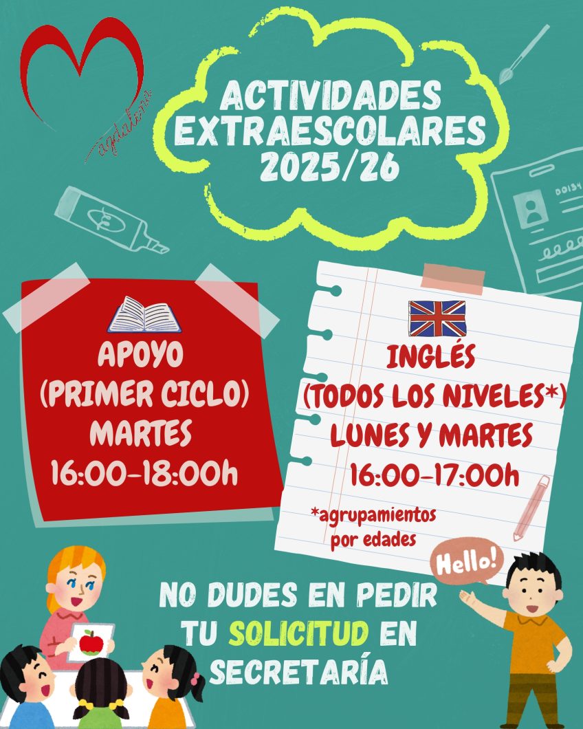 ACTIVIDADES EXTRAESCOLARES 2025/2026